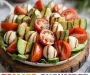 Tomato Cucumber Mozzarella Salad Recipe